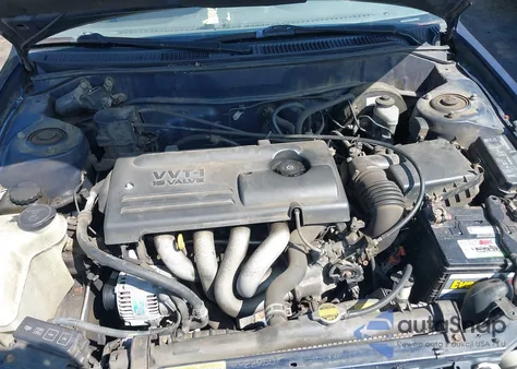 2002 Toyota Corolla Le из США, поврежденный, VIN 2T1BR12E52C583378